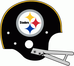 Pittsburgh Steelers 1963-1976 Helmet Logo DIY iron on transfer (heat transfer)...